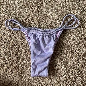 Lilac sparkle Brazil bottoms - montce